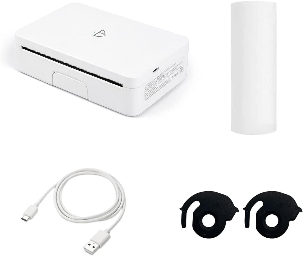 Wireless Thermal Printer for Printing Sticker, Logo, Label, Receipt, Photo, 300dpi Grayscale Q3361