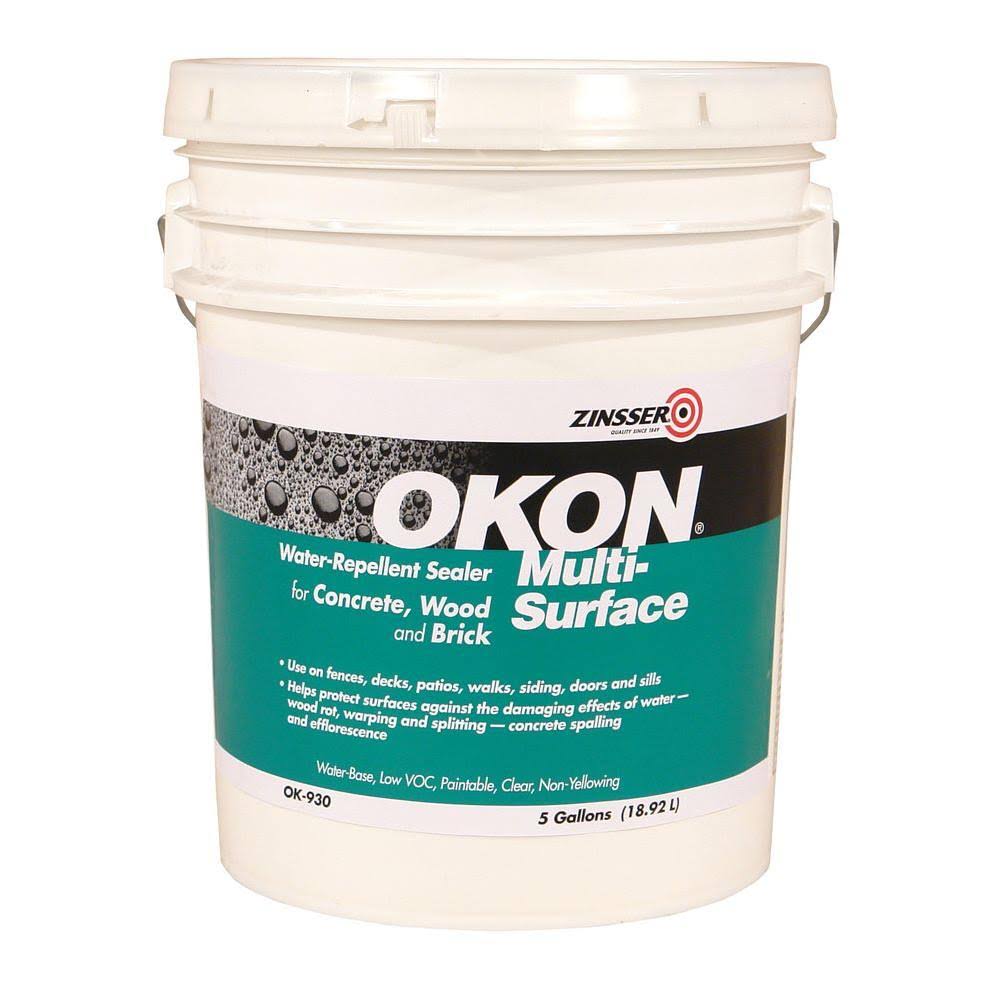 5 Gallon Clear Water Based Water Repellent M6345