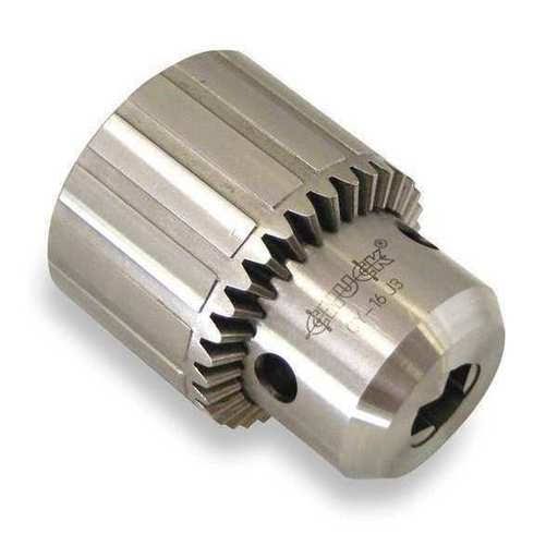 Keyed Drill Chuck 5/8x22 Cap., 5/8-16 Mount size, Steel H8220