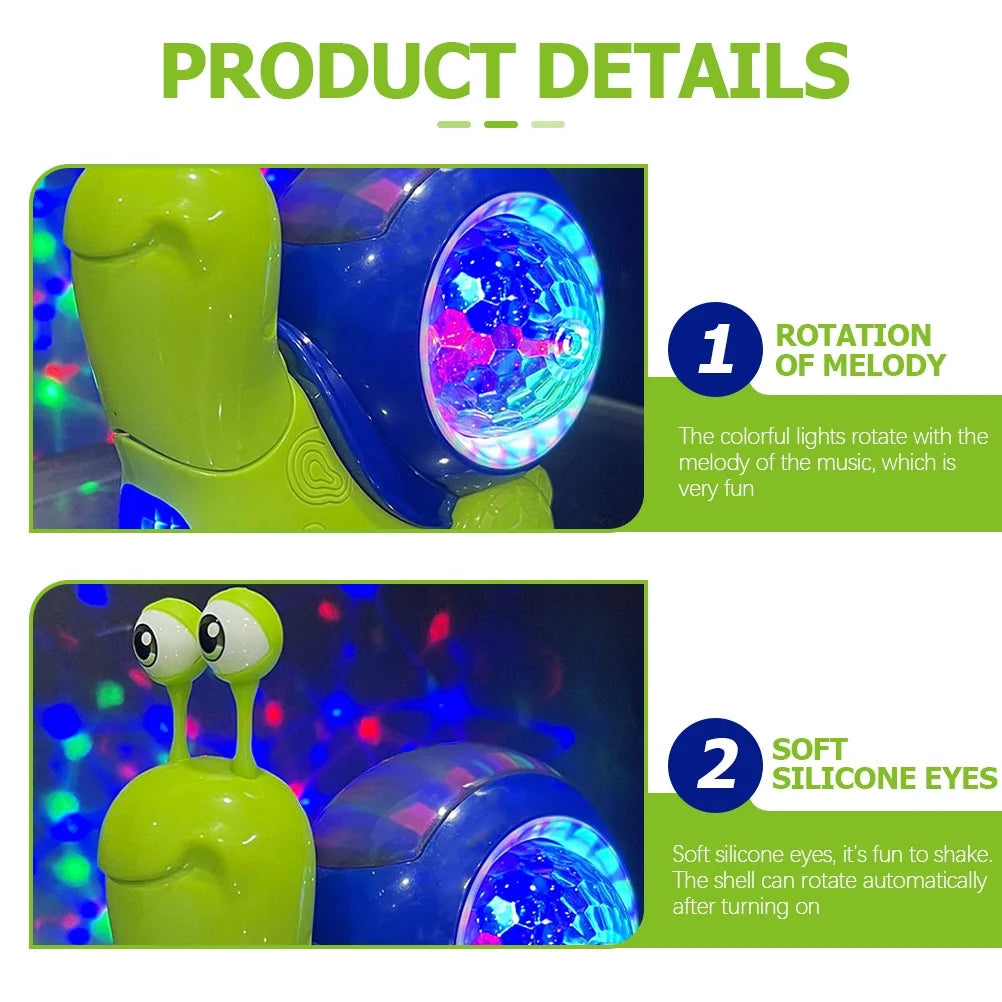 2 Count Crawling Snail Baby Toys F149