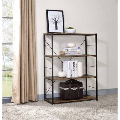 Black 4-Shelf Bookcase K345087