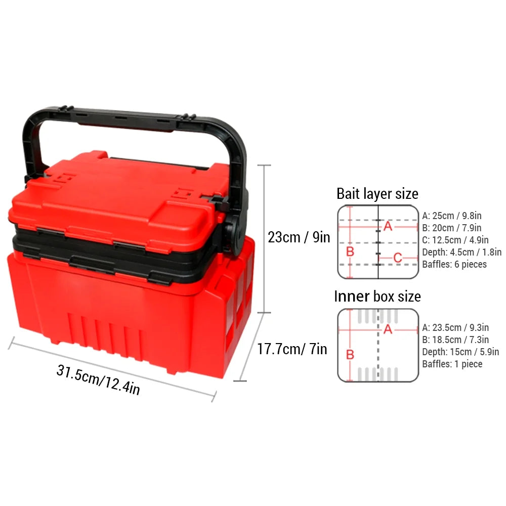 Portable Fishing Tackle Box R669679