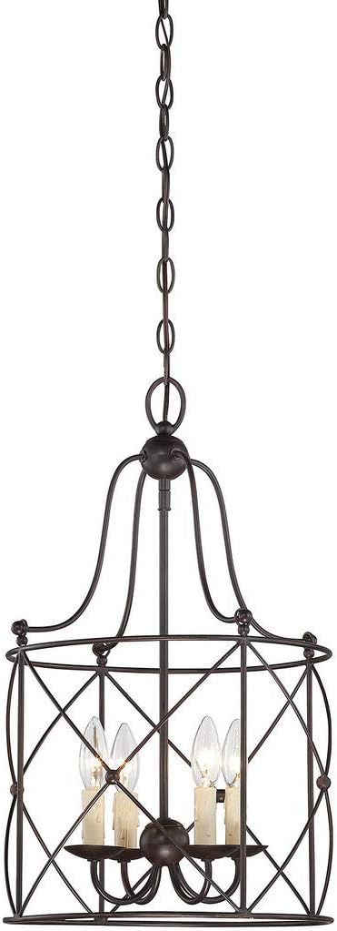 English Bronze 4-Light Foyer Q49997