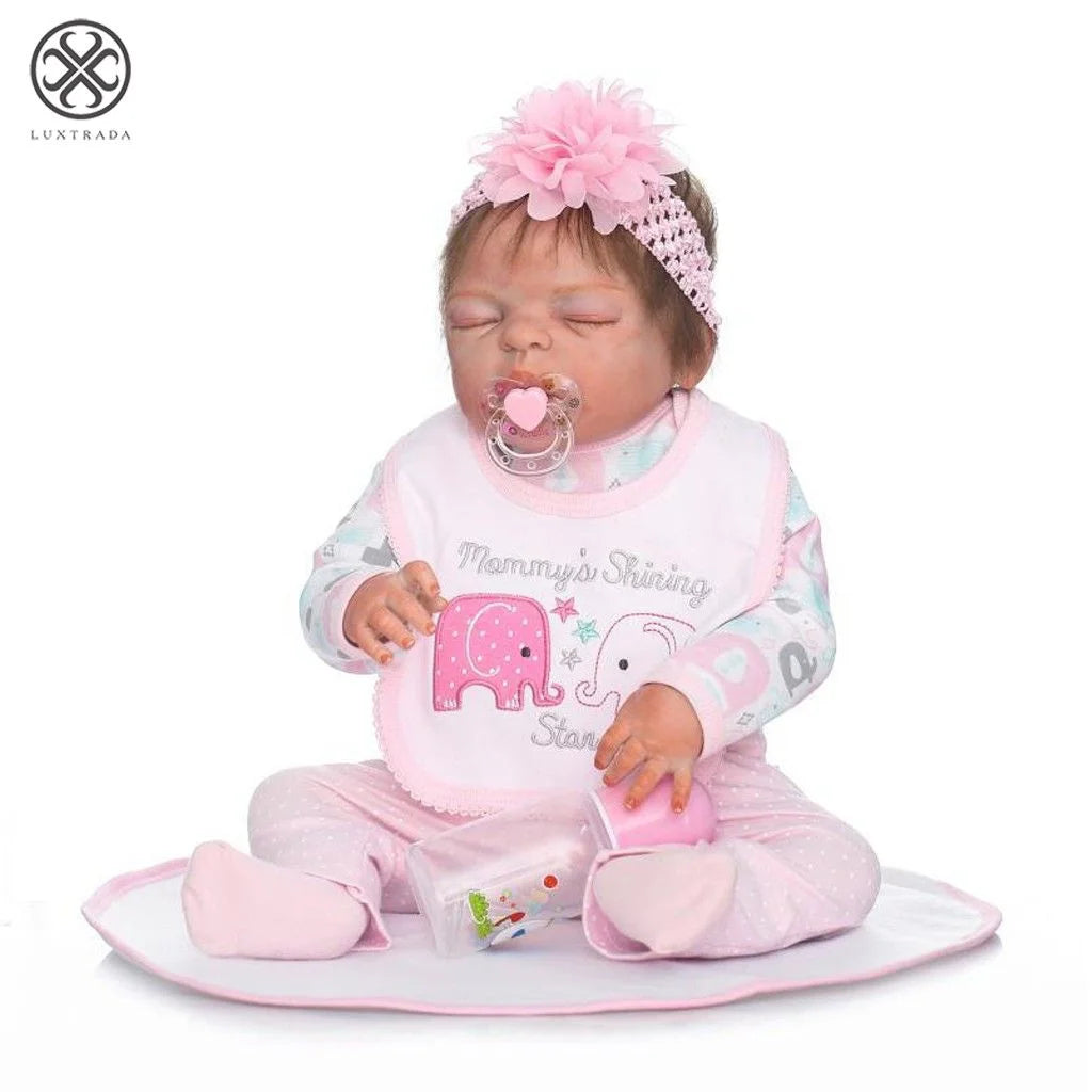 22" Full Body Silicone Reborn Baby Doll I54527