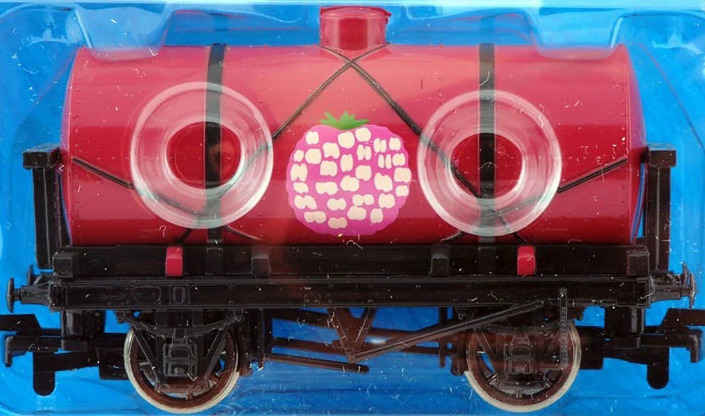 Raspberry Syrup Tanker Train A649