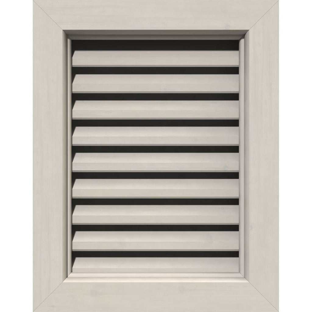16 inchw x 20 inchh Primed Western Red Cedar Gable Vent X3718