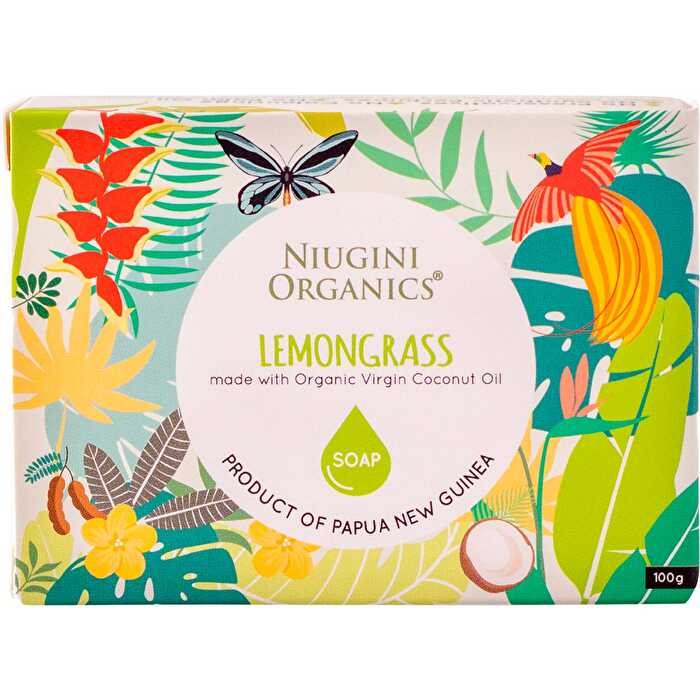 Virgin Coconut Oil Soap Lemongrass 100g S8914