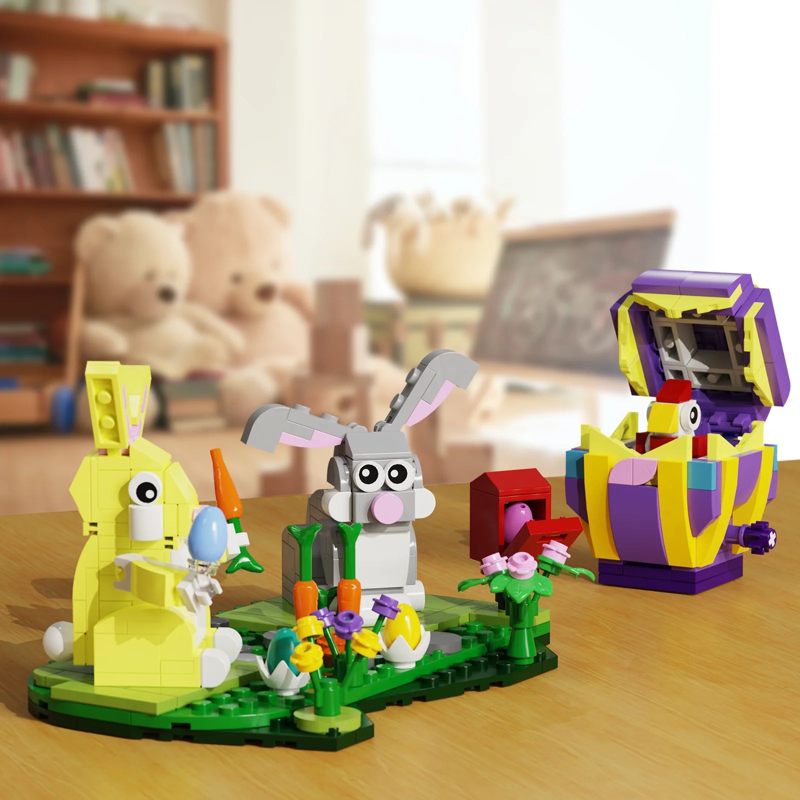 Easter Rabbit Building Toy Set (353Pcs) A86788