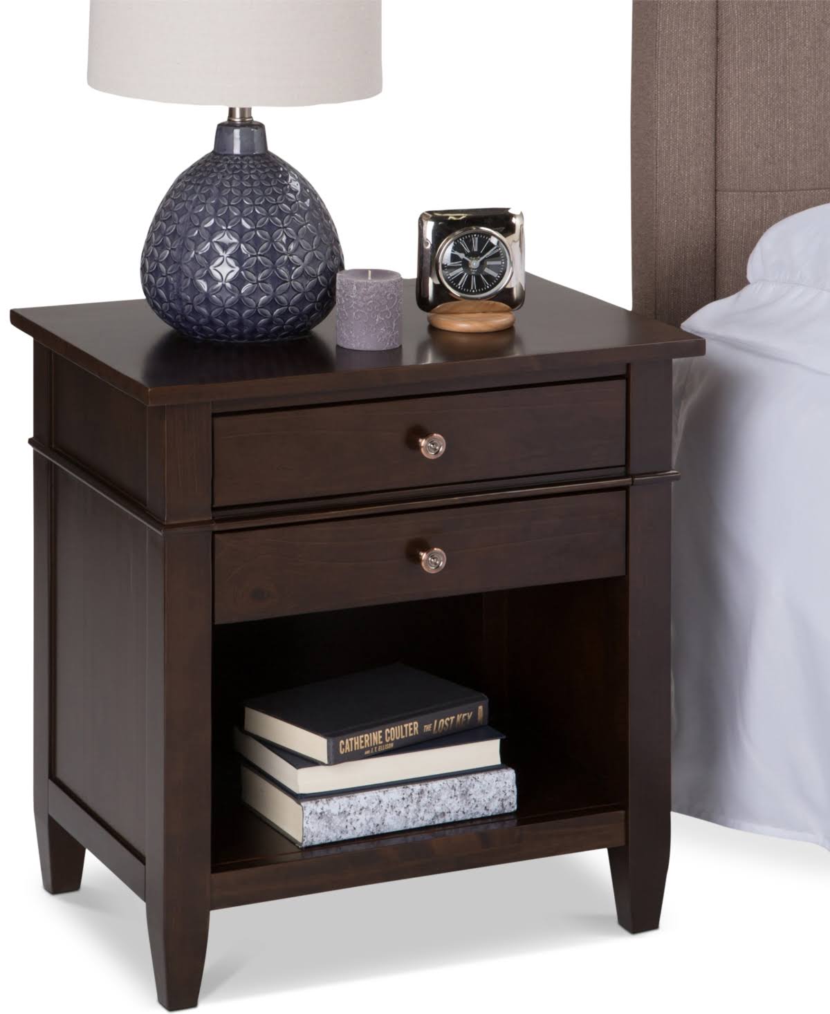 Brown Bedside Table T304679