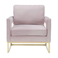 Mauve Velvet Armchair Z7847