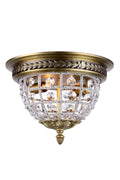 French Gold 2-Light Flush Mount I775