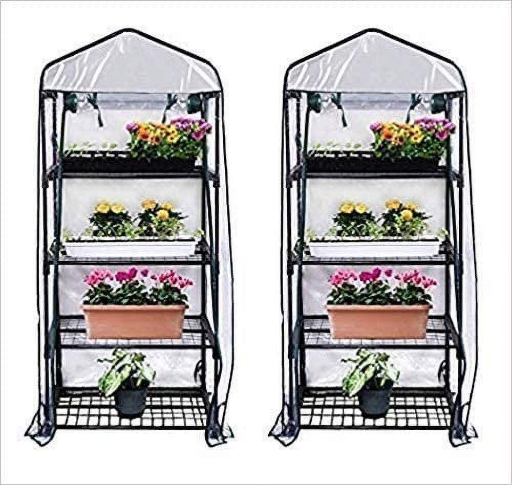 4-Tier Mini Greenhouse Pack of 2 O935