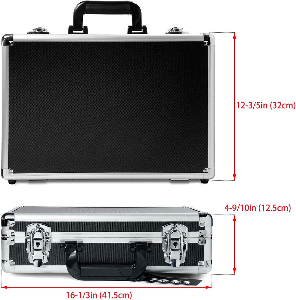 16in Aluminum Case with Pluck Foam Interior O34363