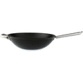 Black Cast Iron Wok H468