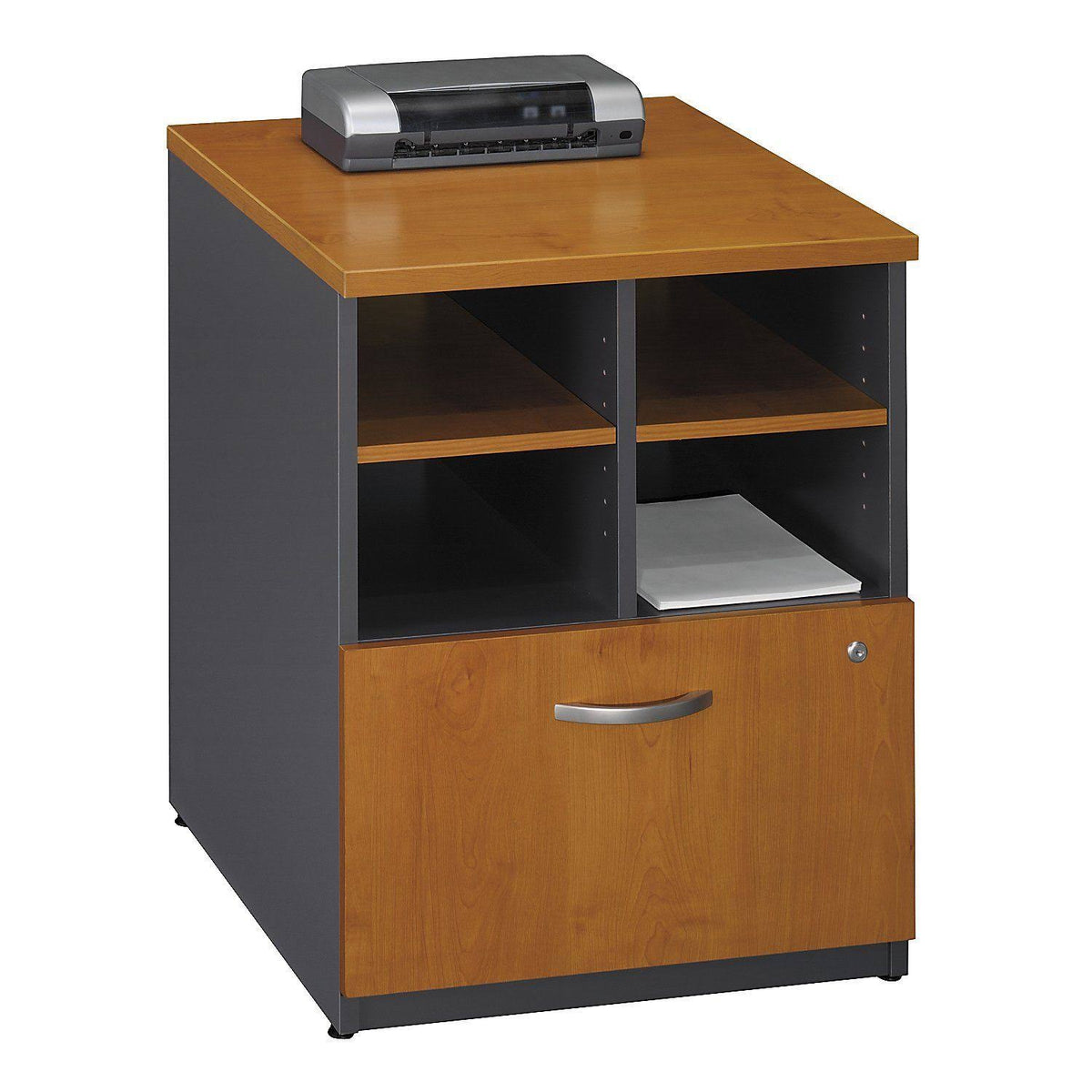 24 inch Natural Cherry Storage Cabinet S40612