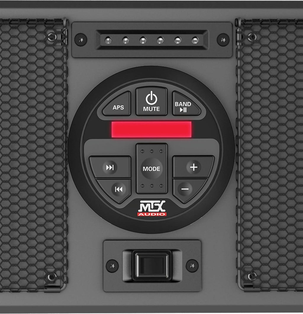 Bluetooth Overhead UTV Audio System with Four Speakers and Built-In Amplifier L546812