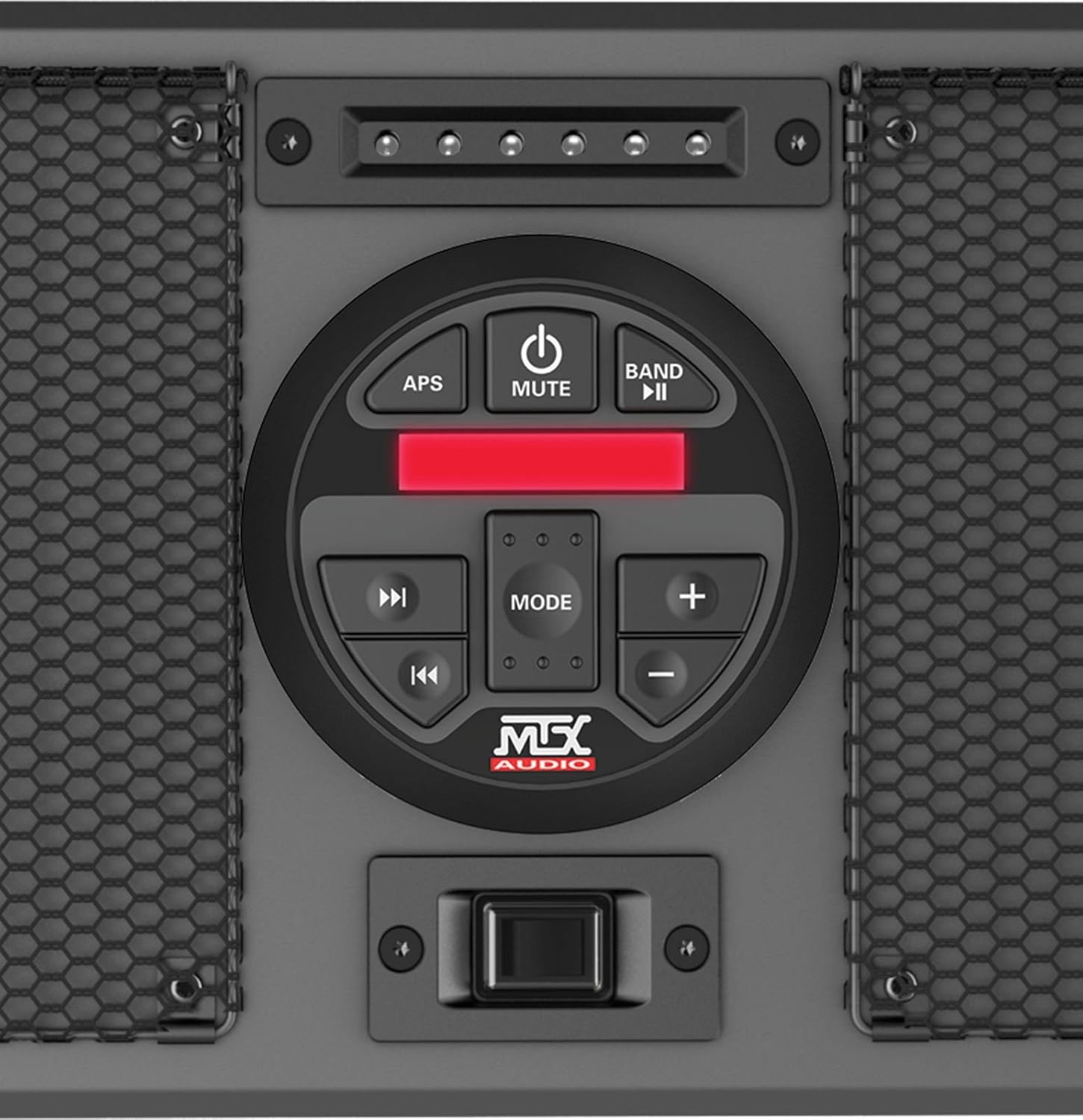 Bluetooth Overhead UTV Audio System with Four Speakers and Built-In Amplifier L546812