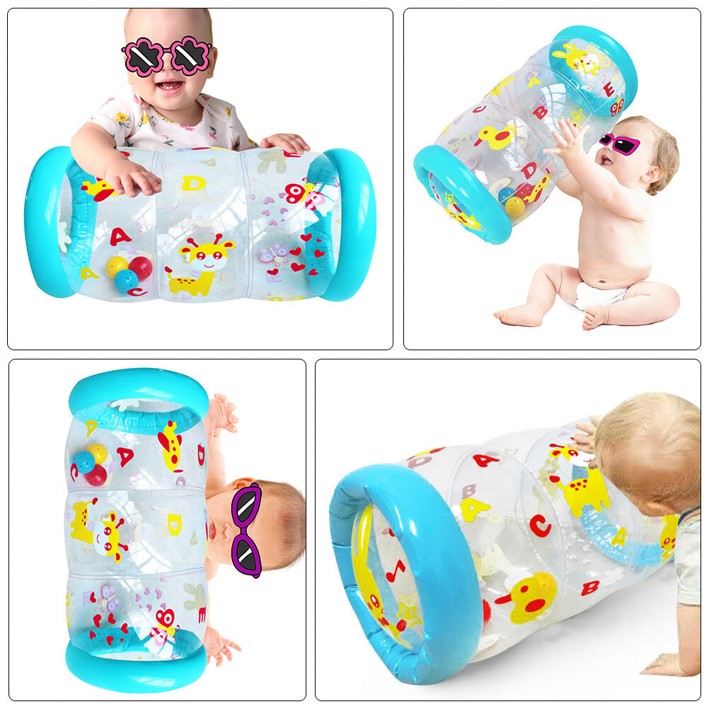 Colorful Inflatable Crawling Roll Ball Toy P695