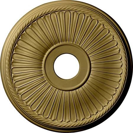 Clear Yellow Berkshire Ceiling Medallion I2302