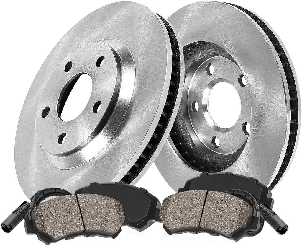 Brake Rotors with Brake Pads and Sensors G462