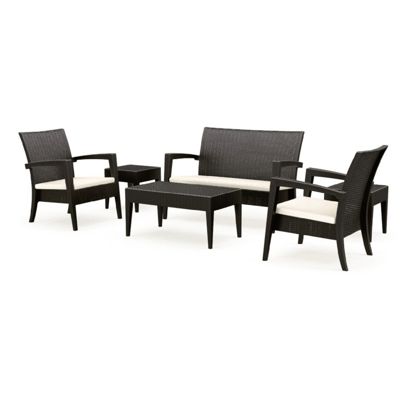6 Piece Patio Sofa Set in Dark Gray C6891
