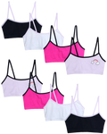 8 Pack Seamless Girls' Training Bra Bralette T15547