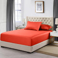Bamboo Coral Fitted Sheet D674344