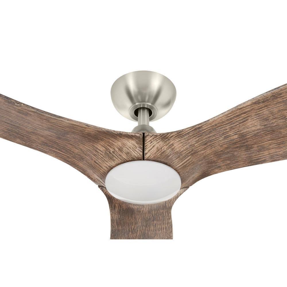 Brushed Nickel LED Indoor Ceiling Fan N158993