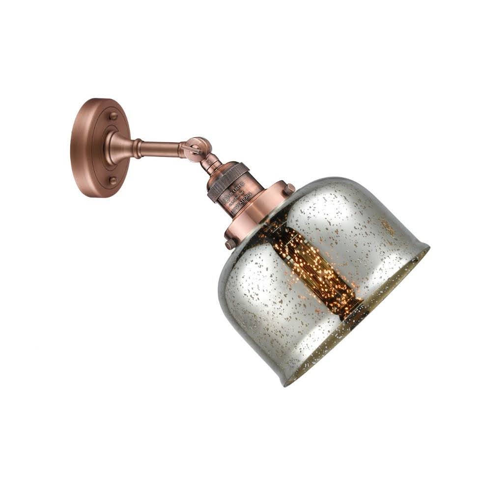 Large Bell 1 Light Sconce (Brass) G28772