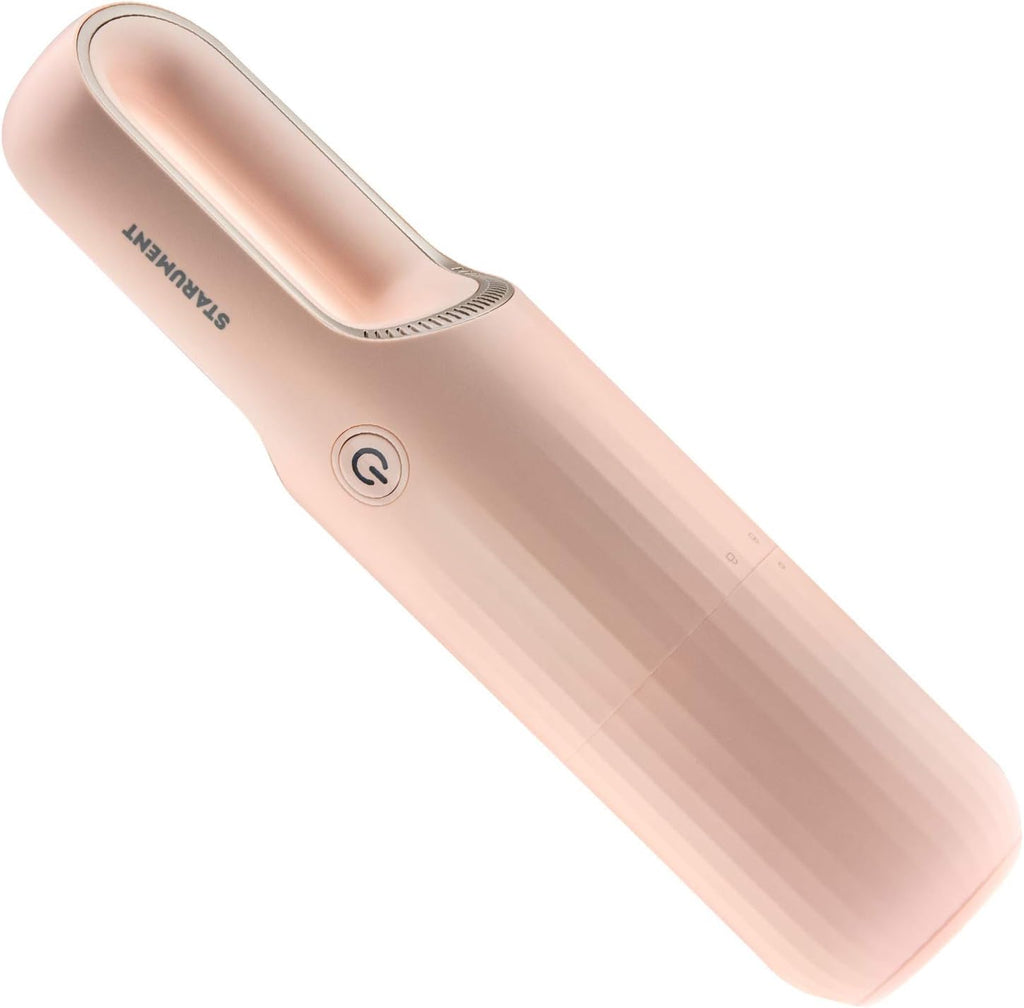 Pink Portable Hand Vacuum Cleaner Cordless Rechargeable K4856