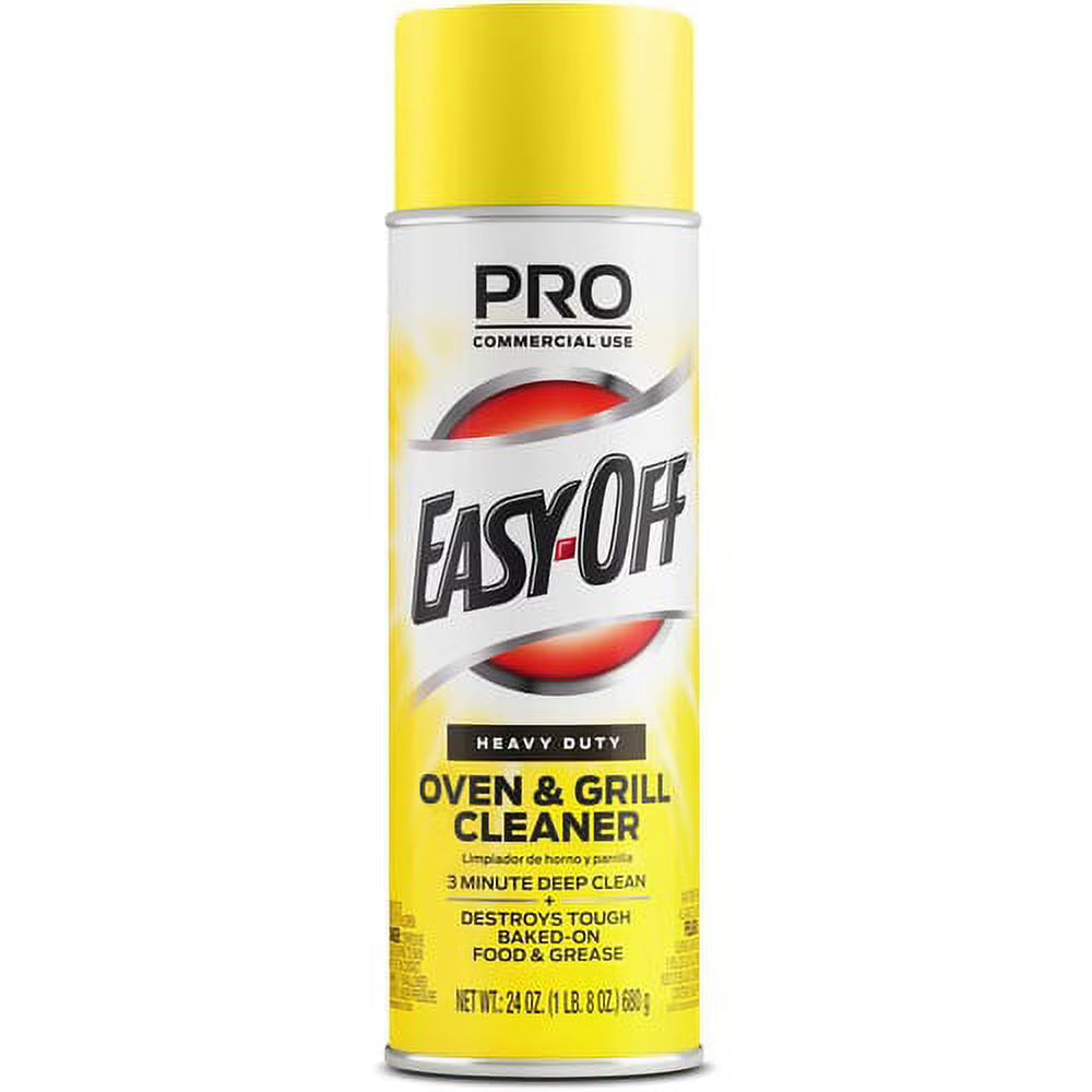 Heavy Duty Oven Cleaner Aerosol Spray Can, 24 fl oz, Bundle of 10 Each U4332
