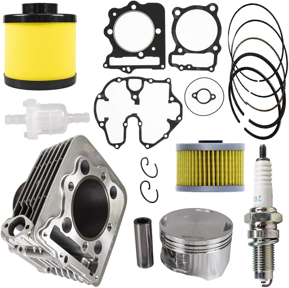 85mm 397cc Cylinder Piston Gasket Filter Top End Kit O740320