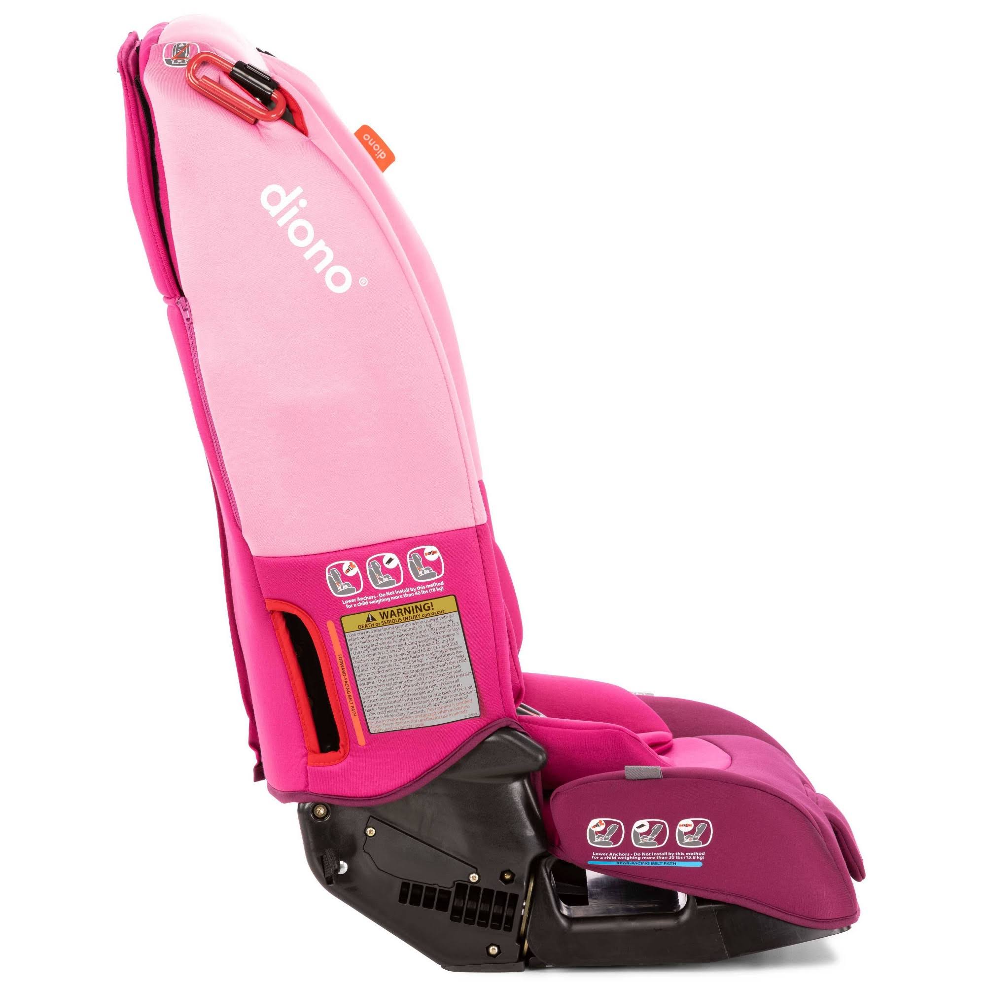 Pink All-in-One Convertible Car Seat U961865