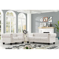 2-Piece Velvet Living Room Furniture Set K5501