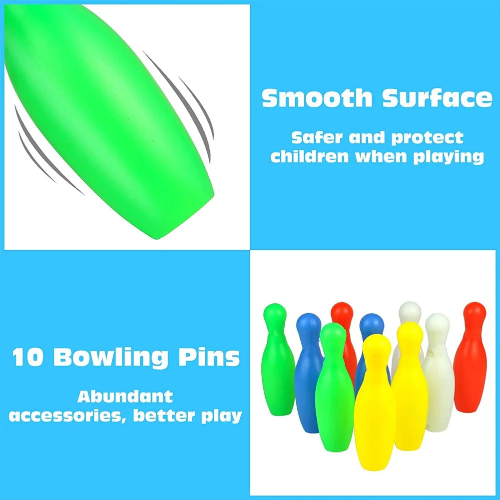 Kids Bowling Set Indoor Outdoor Games O1332