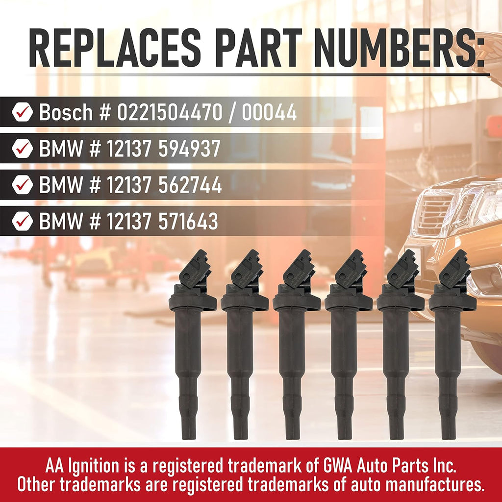 Ignition Coil Pack Set of 6 M781806