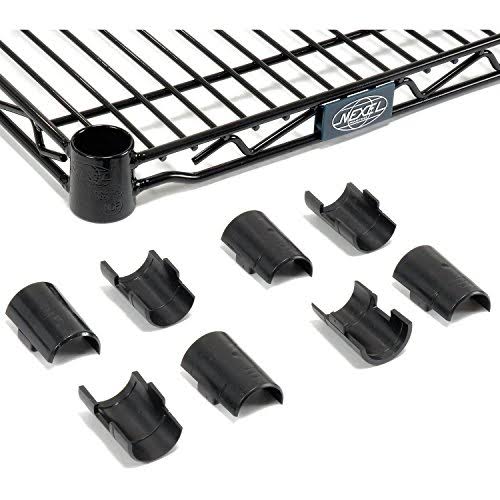 Black Epoxy Wire Shelving P330256
