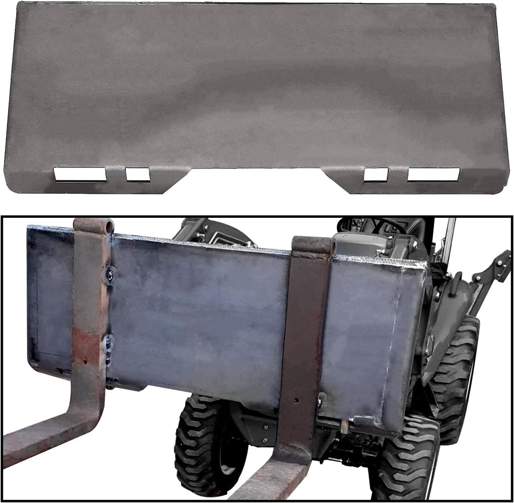 1/2 Steel Quick Tach Attachment Mount Plate Skid Steer Loader M748055