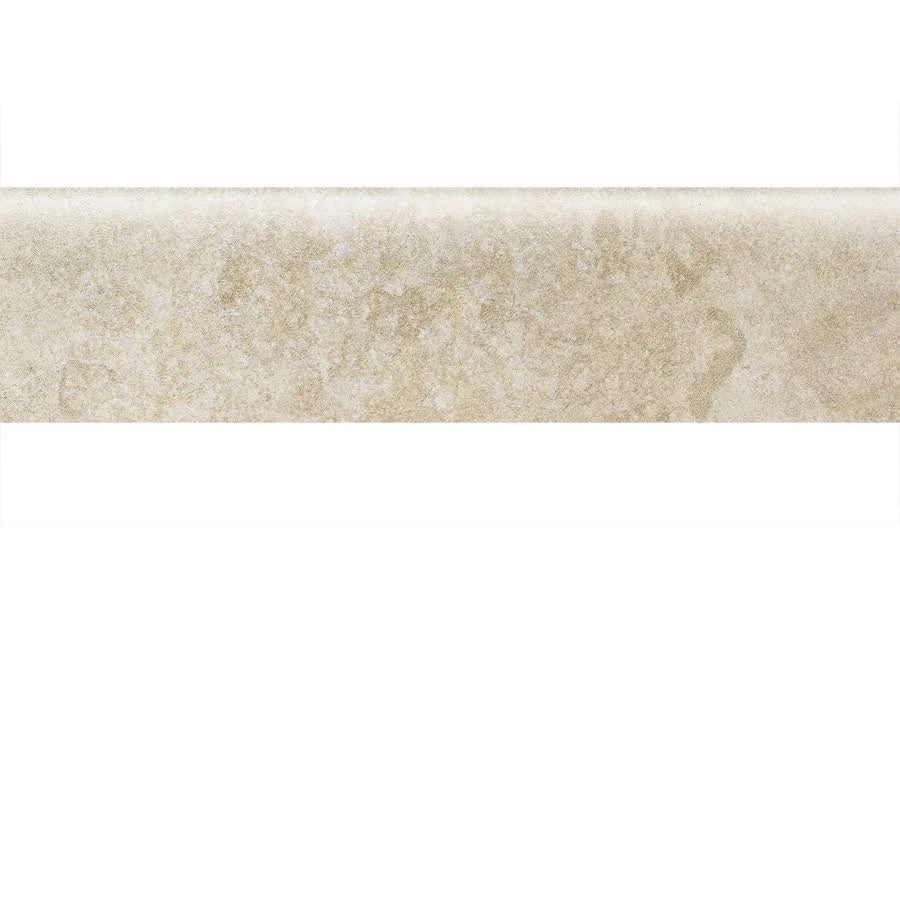 Beige Porcelain Bullnose Tile (3-in x 12-in) A224495