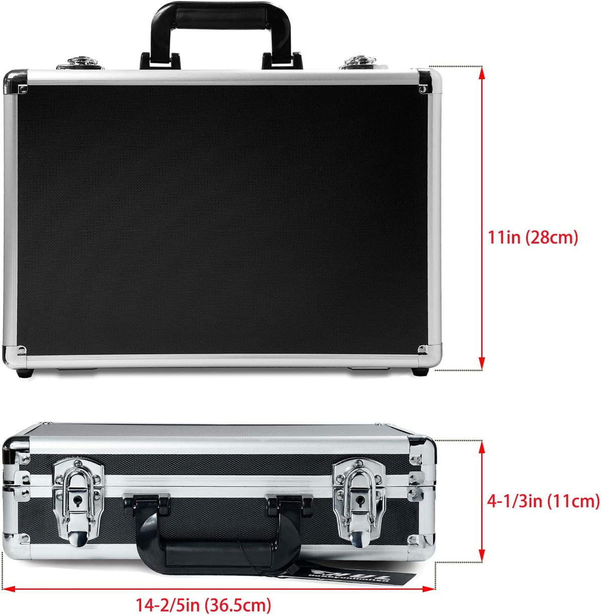 16in Aluminum Case with Pluck Foam Interior O34363
