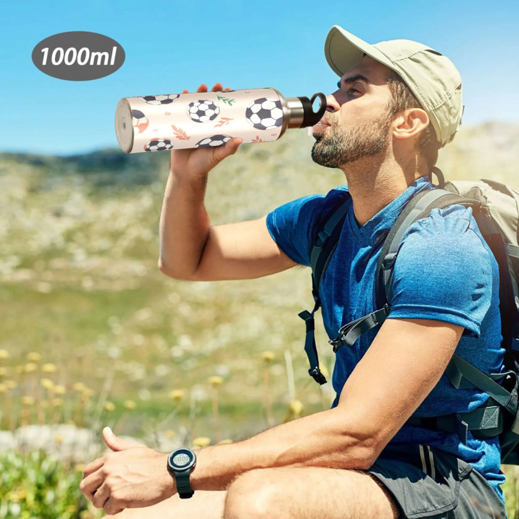 Insulated Stainless Steel Water Bottle with Straw Lid 20 oz D840568