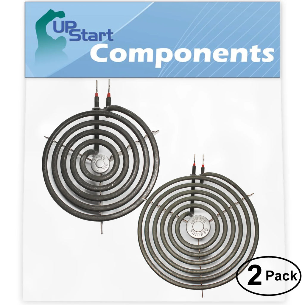2-Pack 8 inch 6 Turns & 6 inch 5 Turns Surface Burner Elements A918909