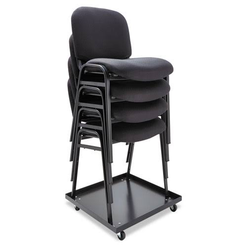 Classroom Chair Black Chrome Frame U12529