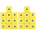 20 Pcs Magnetic Wooden Cube Blocks I894