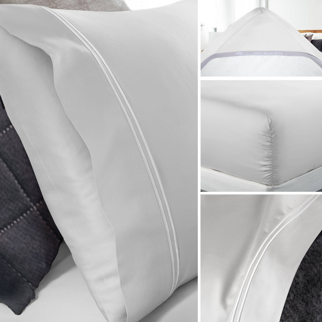 Tencel Sheet Set Twin XL, Dove Grey U89148