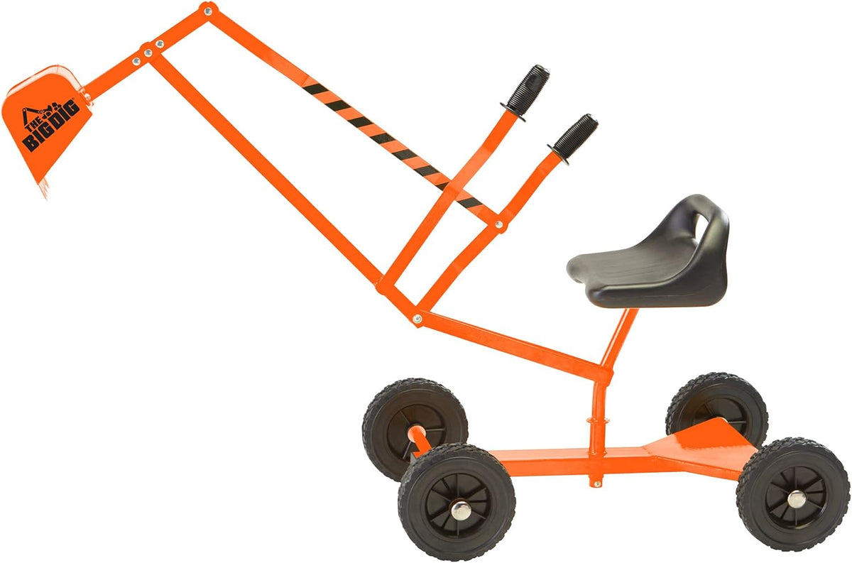 Yellow Steel Sandbox Digger Excavator Crane with 360° Rotation H992