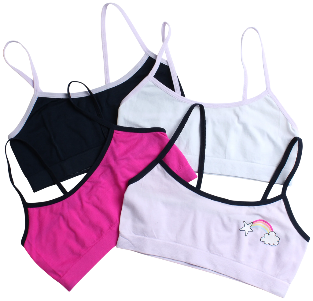 8 Pack Seamless Girls' Training Bra Bralette T15547