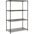 Black Epoxy Wire Shelving P330256