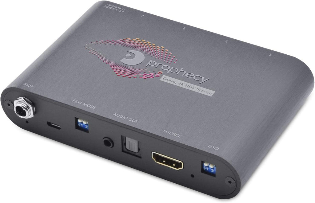 1x4 HDMI 2.0 Splitter with HDR to SDR Enhancement, 4K @60Hz 4:4:4, 18Gbps, 4 Port B896