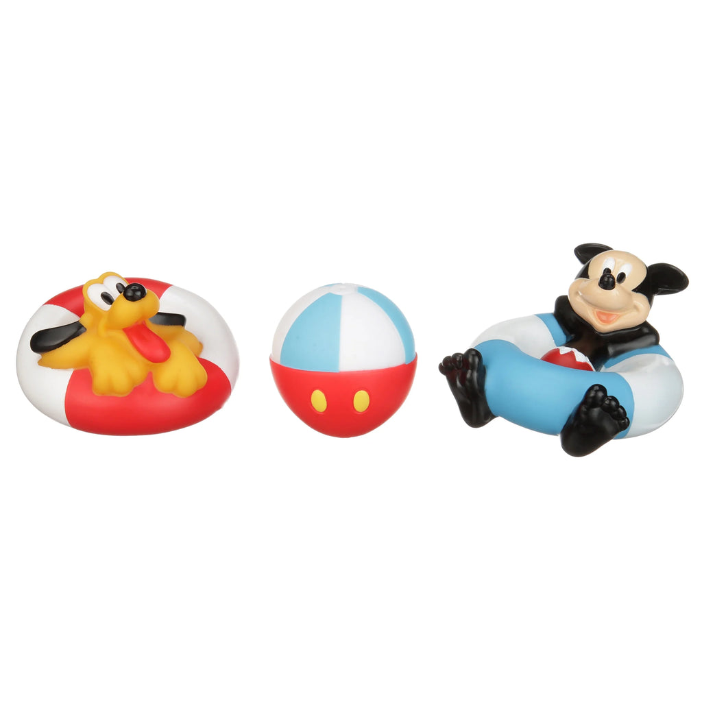 Mickey Mouse Bath Squirter Toys, 3 Pack S312404